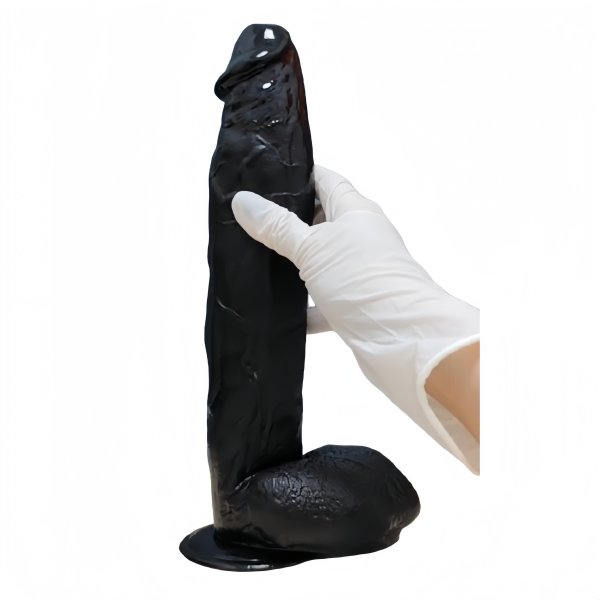 【B13】Silicone Manual Dildo 12.5