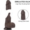 【A28】Vibrating dildo 8.66inch