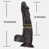 【A30】Silicone Manual Dildo 10.6