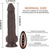 【A28】Vibrating dildo 8.66inch