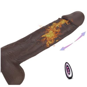 【A28】Vibrating dildo 8.66inch