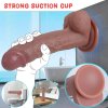 【A27】Silicone Manual Dildo 8.3