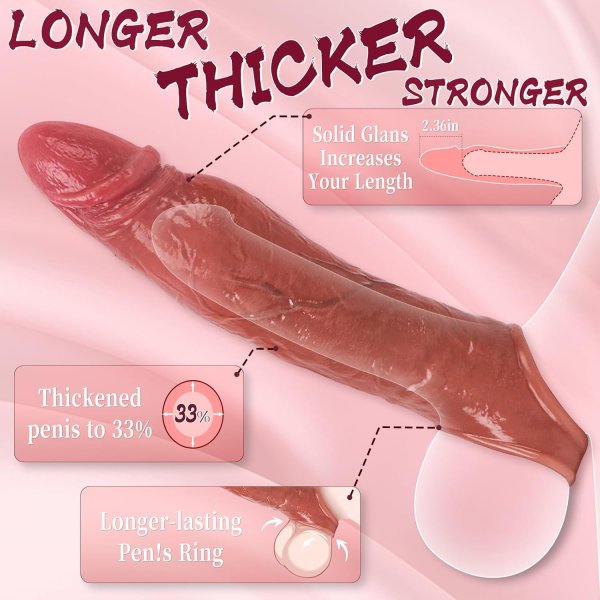 【A20】Penis Sleeve 8.6 Inch