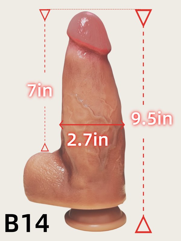 【A03】Manual Huge Dildo 9.5inch