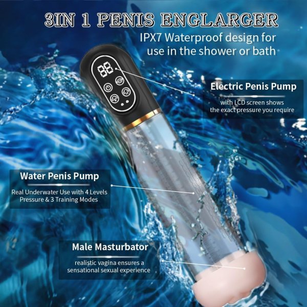 【A17】Automatic Penis Pump